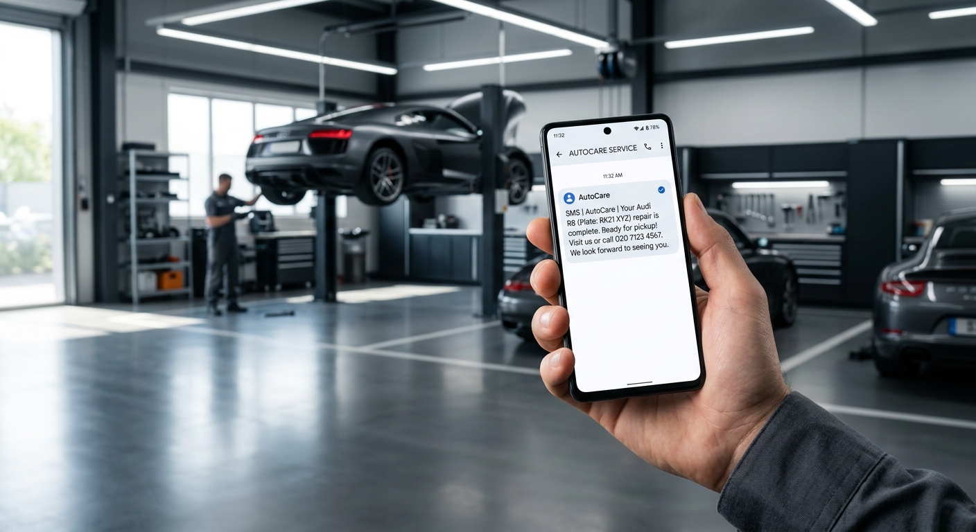 How Auto Repair Shops Eliminate Phone Tag with Instant Customer SMS