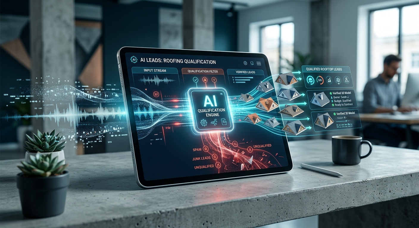 Roofing Lead Qualification: How AI Filters Real Jobs From Spam Calls